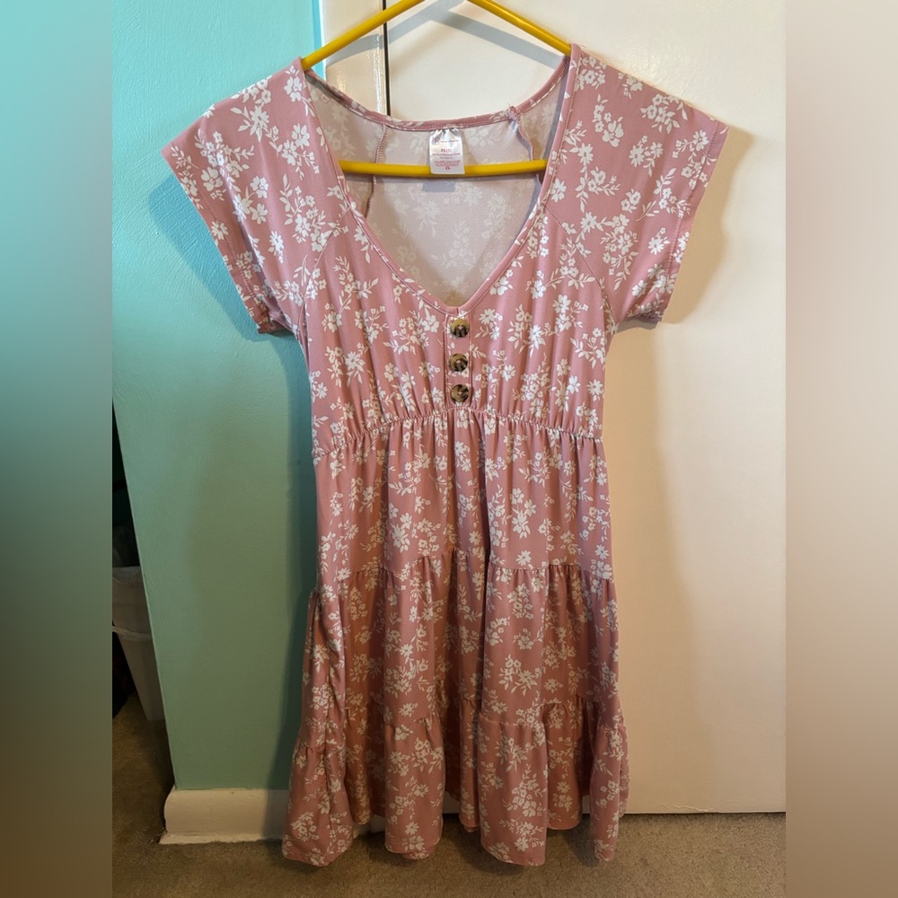 Floral Pink Dress